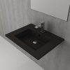 раковина полувстраиваемая bocchi milano 60 1161-004-0126 черная матовая
