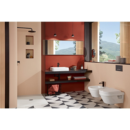 унитаз villeroy&boch omnia architectura 5684hrr1 подвесной с сиденьем микролифт