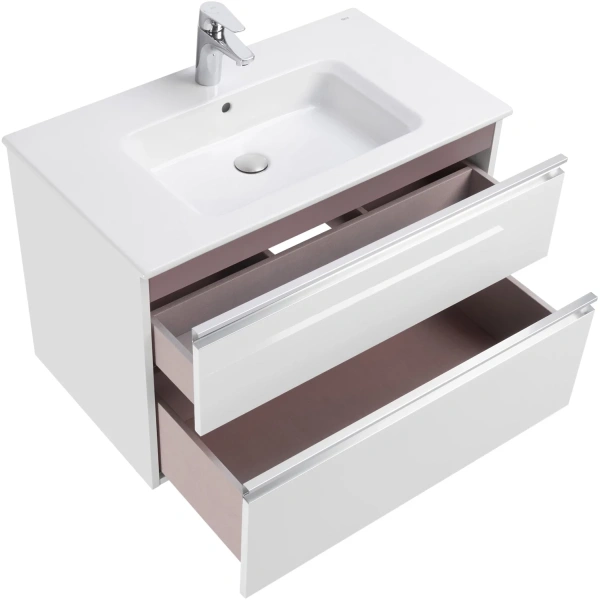 тумба белый глянец 78,5 см roca the gap a857399806