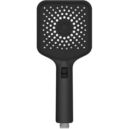 душевая лейка aquame aqm8502b 120 мм, 3 режима, черный