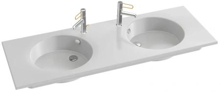 Раковина Jacob Delafon Odeon Rive Gauche 141 EXAS112-Z-00 Белая 288467