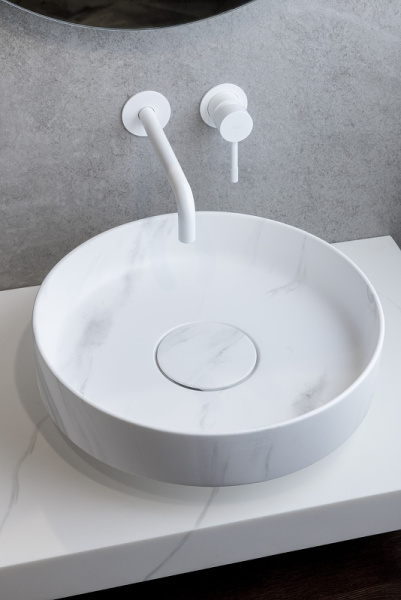 раковина-чаша boheme corian 40 801-clct calacatta
