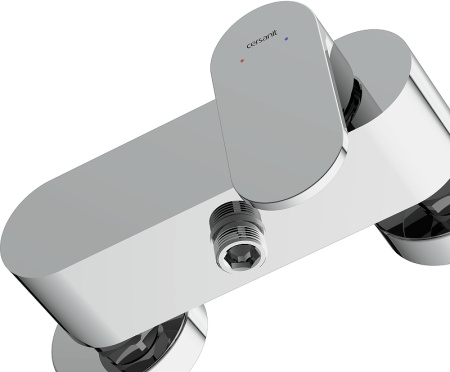 смеситель для душа cersanit elio 63046 хром