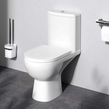 унитаз компакт am.pm sunny flashclean c85c8600sc с бачком и сиденьем микролифт