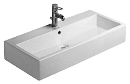 Раковина накладная/подвесная 100 см Duravit Vero 0454100027