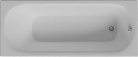 Акриловая ванна Aquatek Лугано 160x70 LUG160-0000001 без панелей, каркаса и слив-перелива