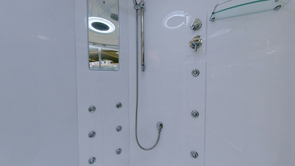 душевой бокс timo lux 135х135 t-7735c с гидромассажем