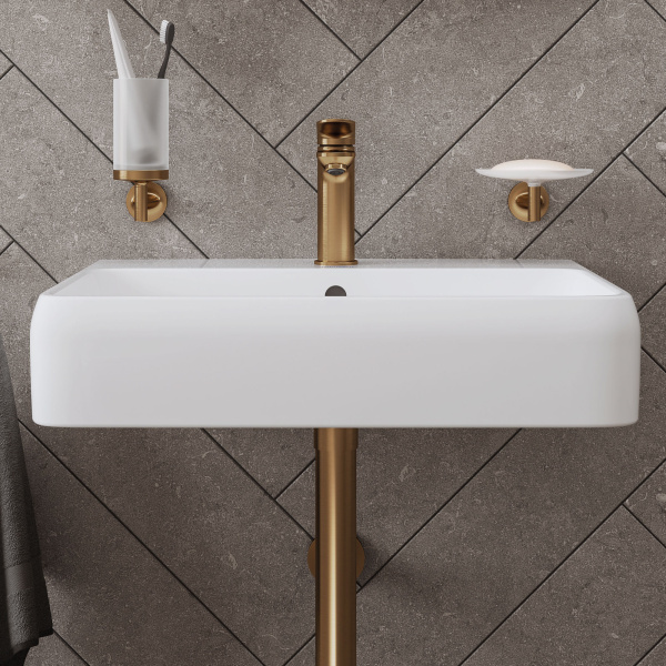 раковина duravit qatego 0746450000 подвесная, 45х35х12.5 см, без отв под смеситель, белая