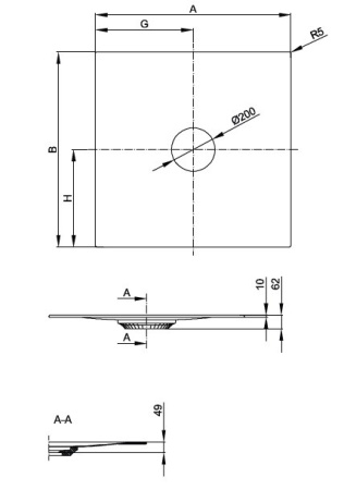 душевой поддон bette betteair 7354-000 t2, 120×90 см, прямоугольный, белый