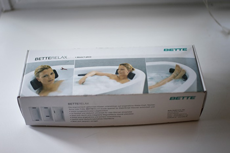 подголовник bette relax b57-0210 для ванны белый