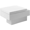 Унитаз подвесной Duravit Vero 221709 00 64, без сиденья, цвет белый.