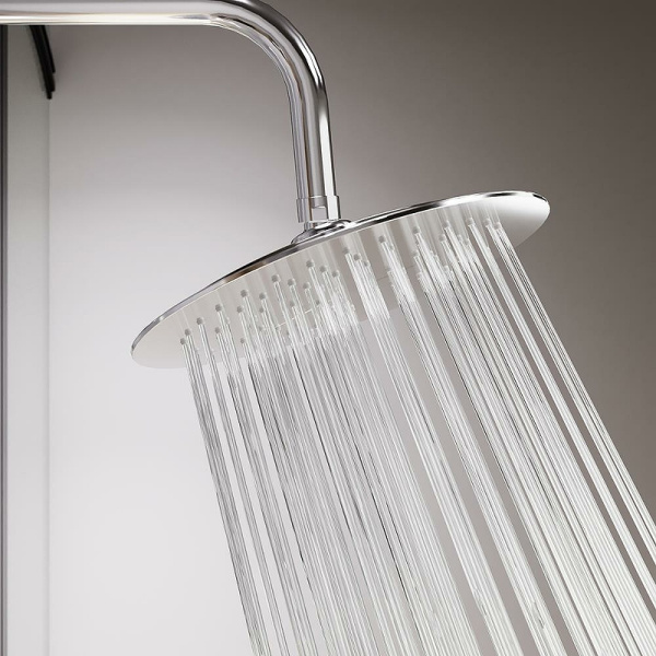 душевая система damixa scandinavian pure 936760000 с термостатом, цвет хром