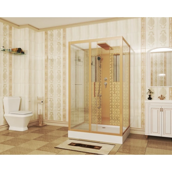 душевая кабина niagara luxe ng-7711gbk 120x90 без гидромассажа