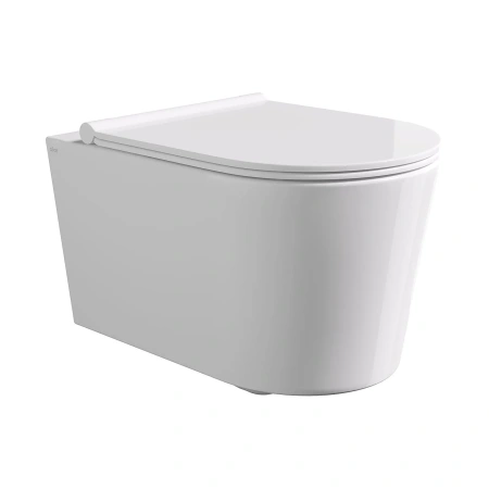 Унитаз Alice Form 22300101 подвесной, безободковый, без сиденья, 50x35 см, белый