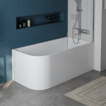 ванна акриловая угловая belbagno bb712-1500-730-r
