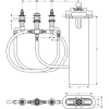 внутренняя часть hansgrohe 13440180 смесителя на борт ванны finoris на 4 отверстия