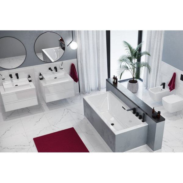 акриловая ванна excellent heaven slim 180x80
