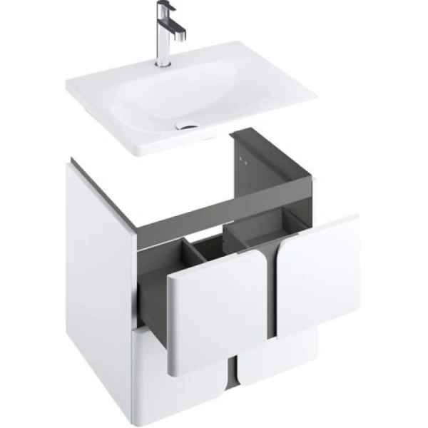 раковина ravak balance 50 xjx01250000 белая