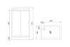 душевая кабина royal bath hp 120x80 rb8120hp4-mm-l+s без гидромассажа