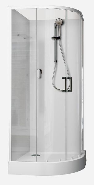душевой поддон aquanet passion evo 00267908 для кабины, 80×80 см, белый