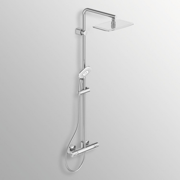 душевая система ideal standard idealrain luxe cube evo jet a6986aa хром