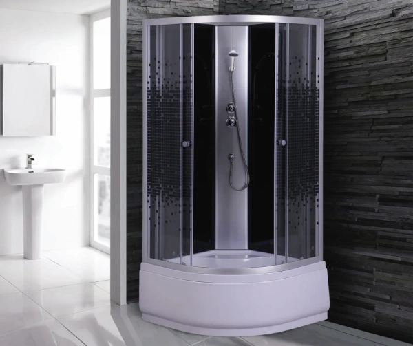душевая кабина niagara eco 90x90 ng-7508-14bk без гидромассажа