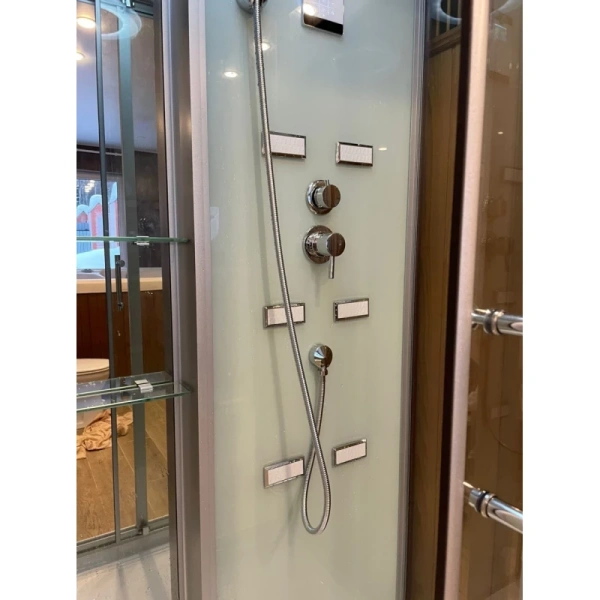 душевая кабина 90x85x218 см frank f501 29607950 прозрачное