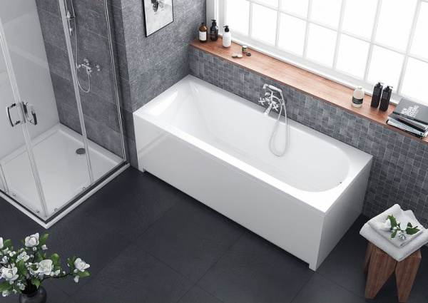 акриловая ванна excellent actima aurum 170x70 waac.aur17wh без гидромассажа