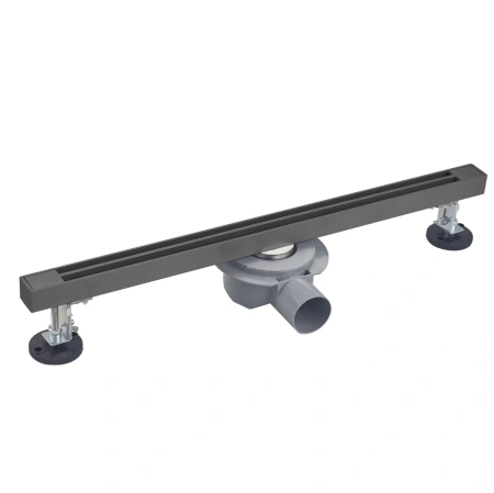 Душевой трап 60 см WONZON & WOGHAND, темный графит (WW-65406T-GM)