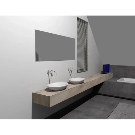 раковина villeroy & boch loop & friends 515100r1 накладная, 58.5x38 см, альпийский белый с покрытием ceramicplus