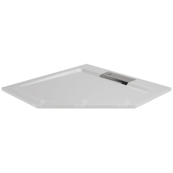 душевой поддон из искусственного камня rgw stone sta-61w 90×90 16330599-01 белый