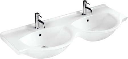 Раковина Hatria Sophie Y0Q501 125 см, белая
