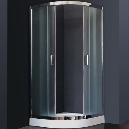 Душевой уголок Royal Bath HKD 90×90 RB90 HKD-C-CH без поддона профиль хром, стекло рифленое