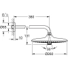 верхний душ 260 мм grohe euphoria smartcontrol 26458000