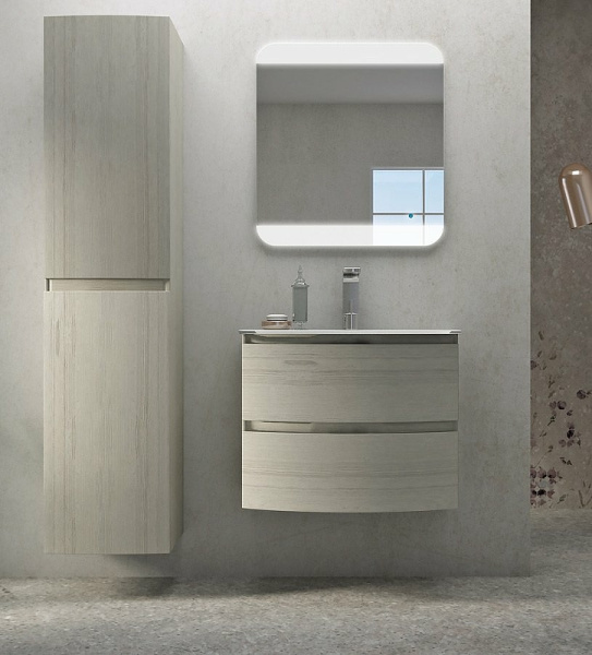 шкаф пенал cezares vague 30 54850 подвесной rovere sbiancato
