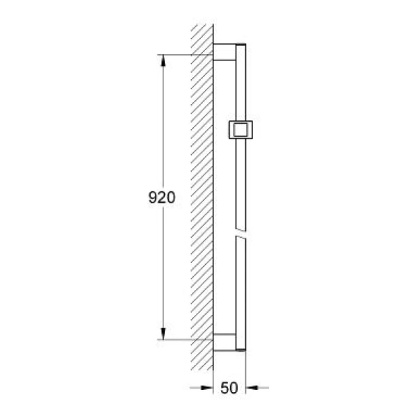 душевая штанга grohe euphoria cube 27841000