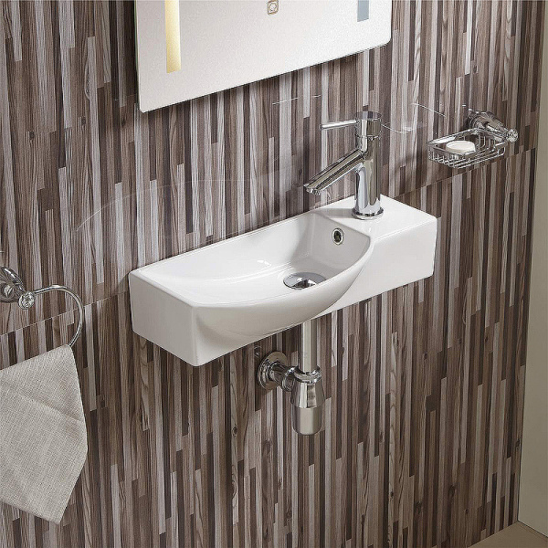 раковина weltwasser aisbach 7945 gl-wt r 45 10000008691 белая глянцевая