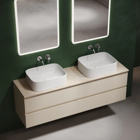 столешница sancos tt160a2 159 см, кремовый
