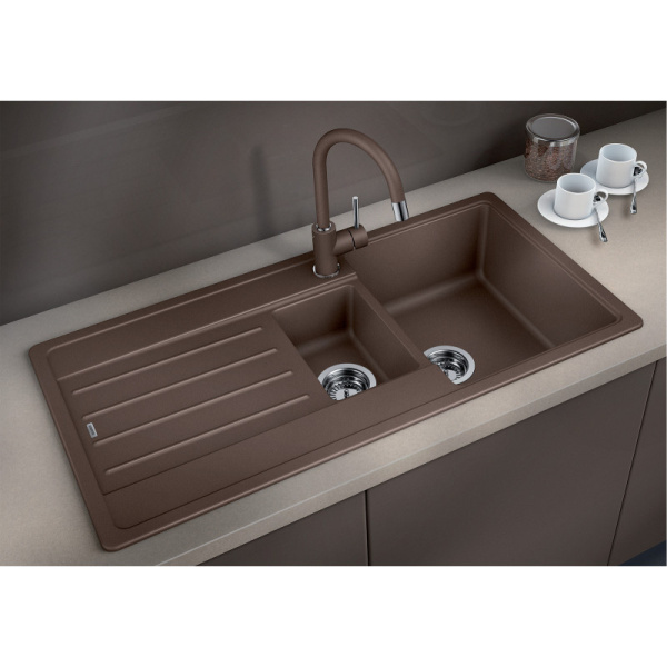 кухонная мойка blanco legra 6s черный 526086