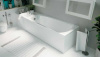 акриловая ванна 1marka elegance 165x70, 01эл16570 / у21150 без гидромассажа
