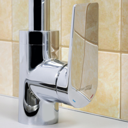 смеситель для кухни wasserkraft lopau 3207 цвет хром