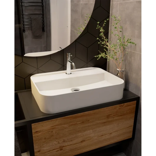 смеситель для раковины aquame siena aqm6210cr без донного клапана, хром