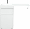 тумба с раковиной aquanet токио 110 l 239298 белая