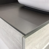 тумба с раковиной comforty прага 120 00-00004131 подвесная дуб белый