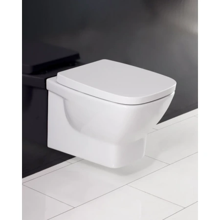 унитаз подвесной безободковый belbagno lago bb128ch, без сиденья, цвет белый