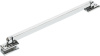 душевой уголок vegas glass afs-f 100*80 08 01 профиль глянцевый хром, стекло прозрачное