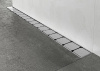 душевой лоток ravak 10° ozw 105 x01635 с решеткой, хром