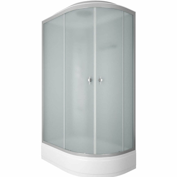 душевая кабина niagara eco 120x80 l e120/80/26l/mt без гидромассажа