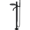 Смеситель для ванны Boheme Stick 129-BB.3 Черный матовый