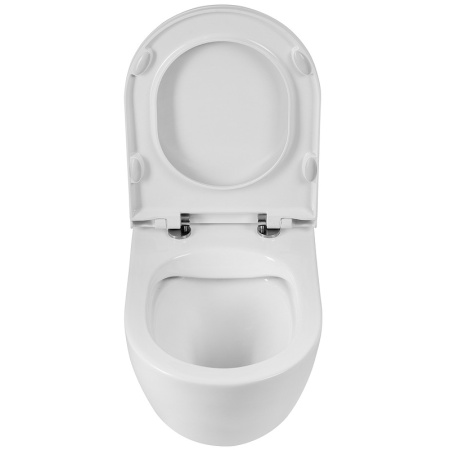 унитаз belbagno sfera-r bb046chr/bb902sc подвесной с сиденьем микролифт